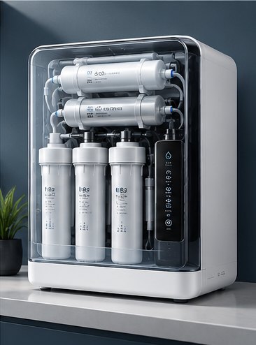Aquamoon home purifier — Under-counter design